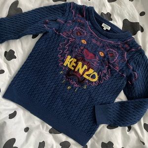 Kenzo Claw Tiger Wool Sweater